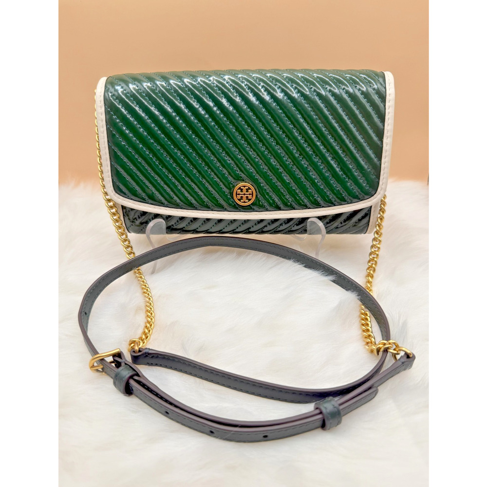 Tory Burch Kira Women's Shoulder Bag, Medium - 58465 (Dark Green) NWOT